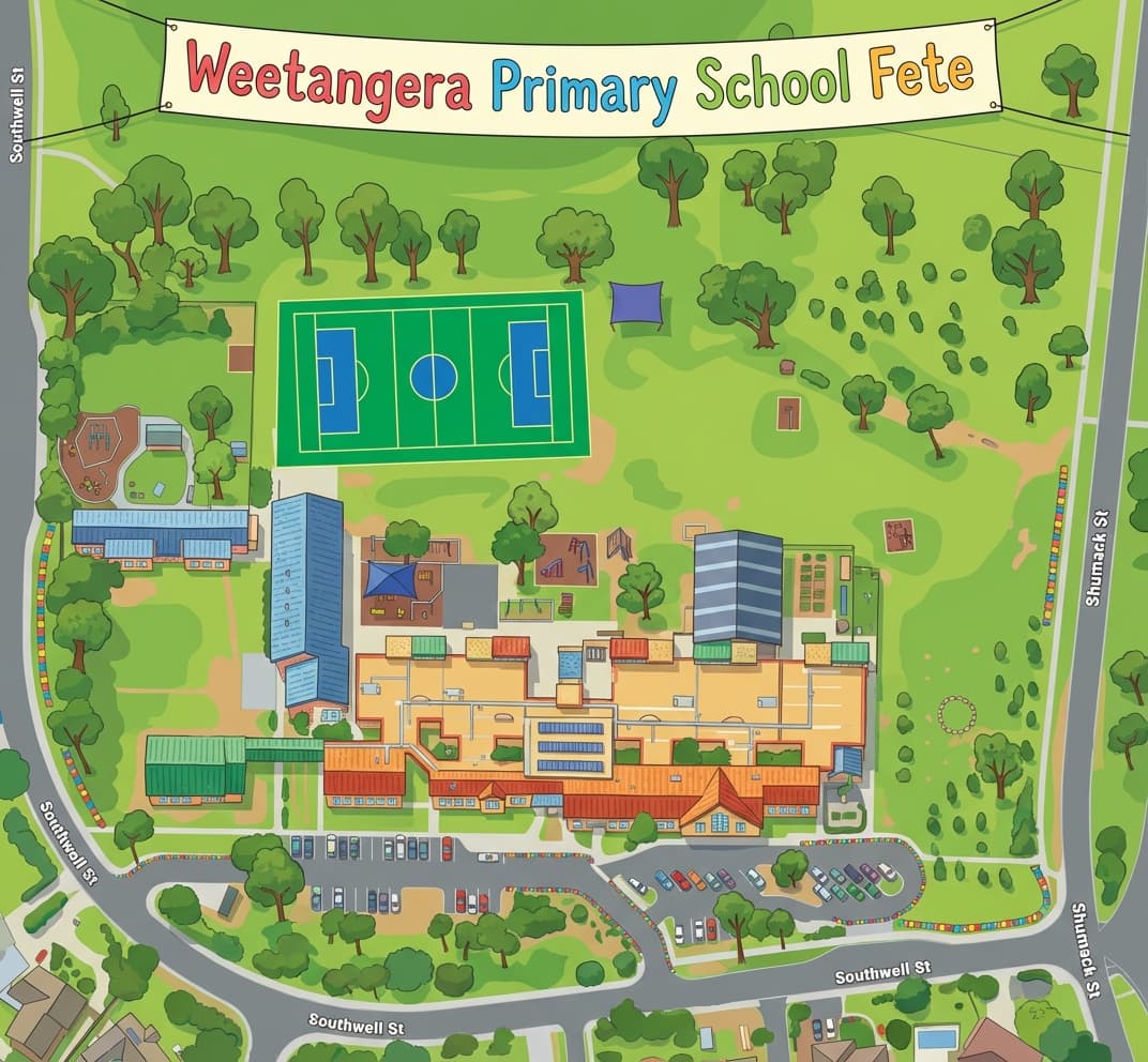 Fete map layout